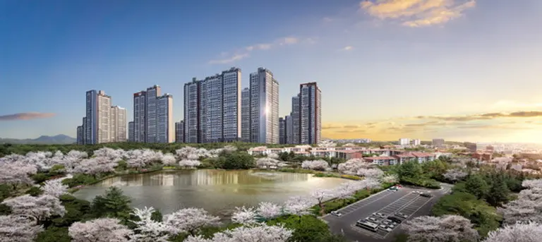 힐스테이트 더샵 상생공원 투시도 (사진. 포스코이앤씨)