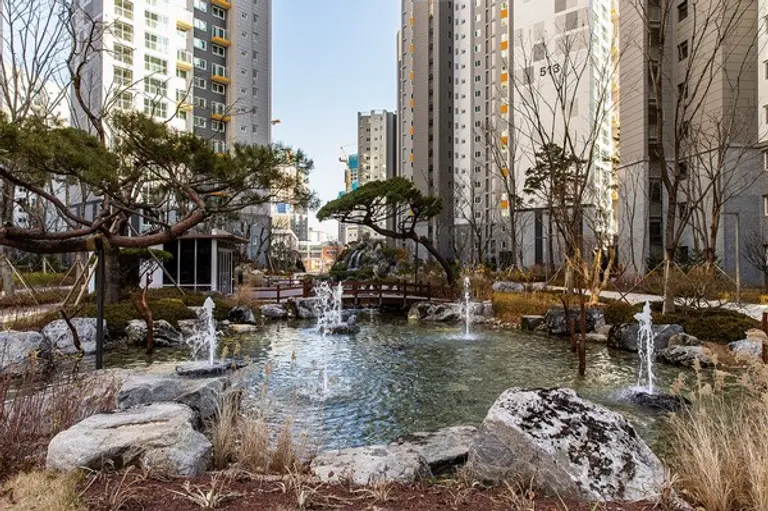 고덕 센트럴 아이파크 조경 (사진제공. HDC현대산업개발)