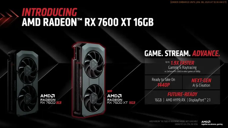 AMD 라데온 RX 7600 XT