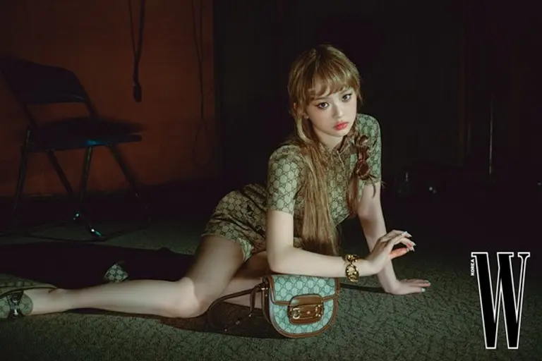 뉴진스 하니가 구찌 글로벌과 함께한 화보 (사진제공. 더블유 코리아)