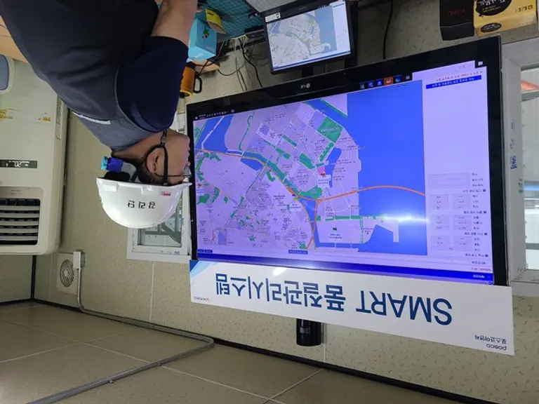 포스코이앤씨가 전국 현장에 레미콘 실시간 운송정보 관리시스템을 도입했다. (사진. 포스,코이앤씨)