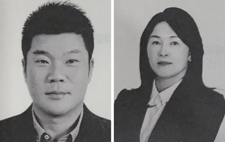 왼쪽부터 이우진 신임 부위원장과 김태희 부위원장. [출처: 전국금융산업노동조합]