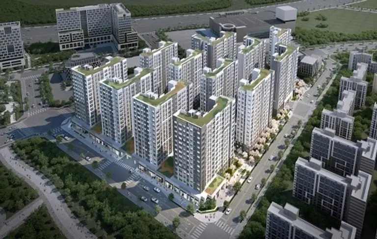 수원 금호 리첸시아 퍼스티지 1단지 조감도 (출처. 금호건설)