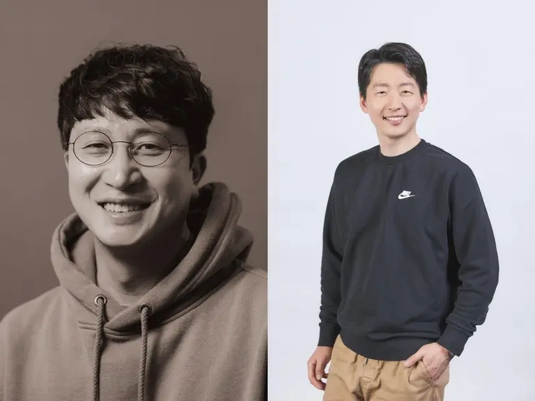 사피온 서웅 R&D센터 부사장(왼쪽)과 이상민 운영 총괄 부사장