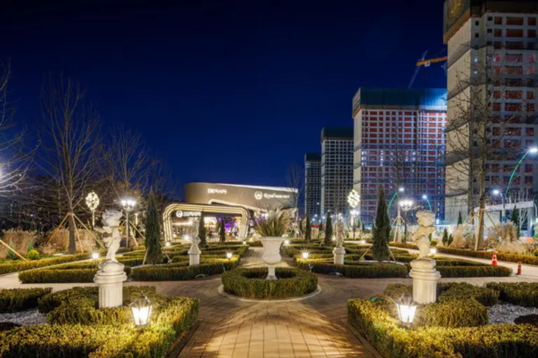 왕길역 로열파크씨티 전경 (사진제공. DK아시아)