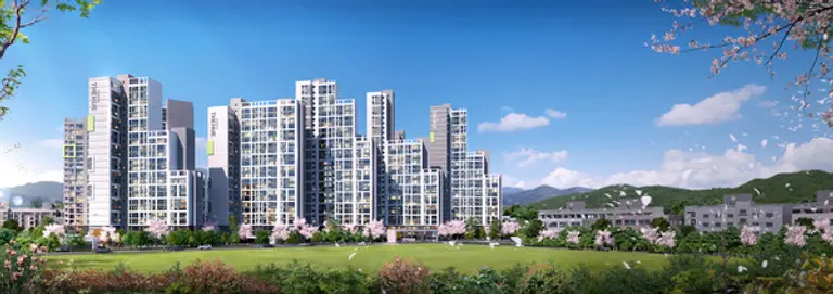 제천시영아파트 재건축 사업 투시도 (사진제공. 한신공영)