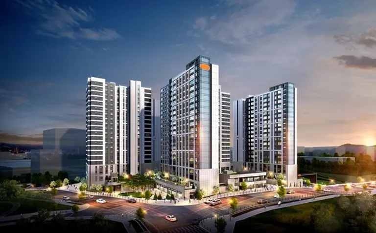 e편한세상 평촌 어반밸리 투시도 (사진제공. DL건설)