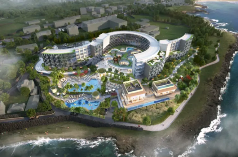 제주 신라스테이플러스 이호테우 조감도 (사진제공. CJ대한통운 건설부문)