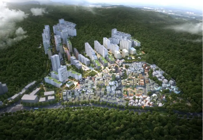 중계본동(백사마을) 재개발사업 조감도 (사진. SH공사)