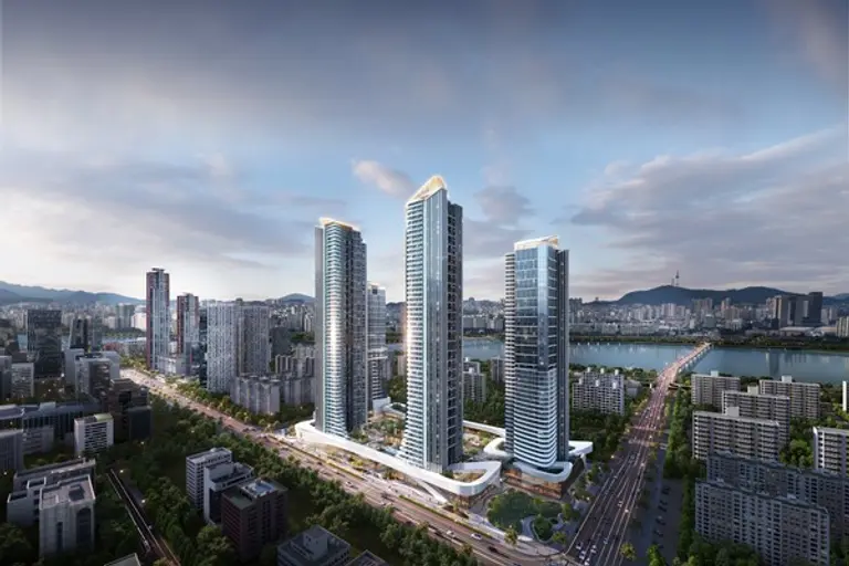 여의도 한양 조감도 (사진제공. 포스코이앤씨)