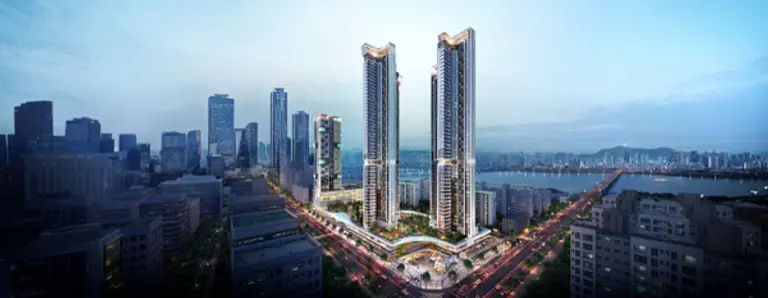 여의도 한양아파트 재건축 디에이치 여의도 퍼스트 조감도 (사진. 현대건설)