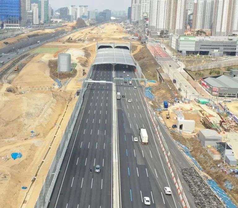 경부고속도로 지하화 터널 구간 (사진=국토교통부)