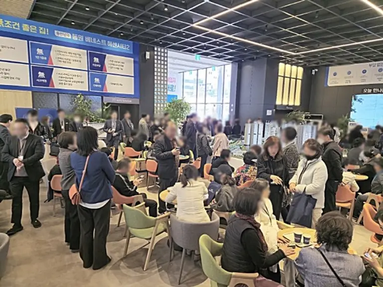 용인남곡 동원 베네스트 헤센시티2 주택홍보관 내부