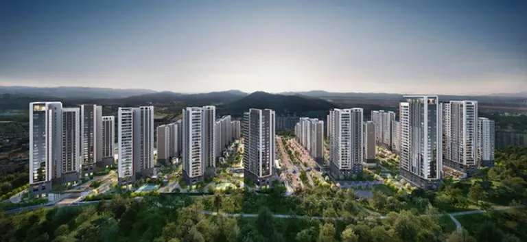 중앙공원 롯데캐슬 시그니처 2블록 투시도 (사진. 롯데건설)