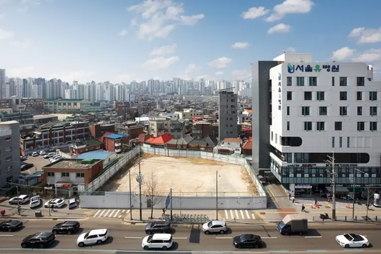 매물로 나온 자이에스앤디 소유 ‘미아동 62-7 외 부지’ 전경 (사진제공. 부동산플래닛)