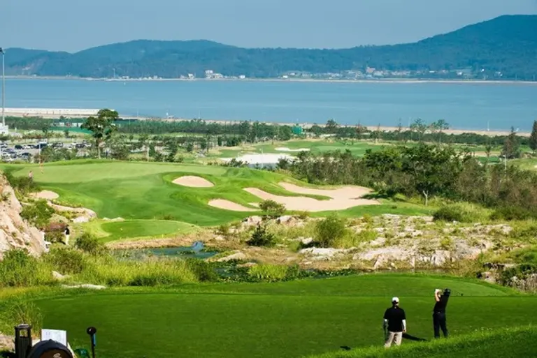 클럽72 바다코스 12번홀(파3) 모습 (사진제공. 원더클럽)