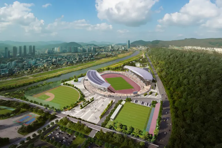 2024 광주종합운동장 조감도 (사진제공. 대보건설)