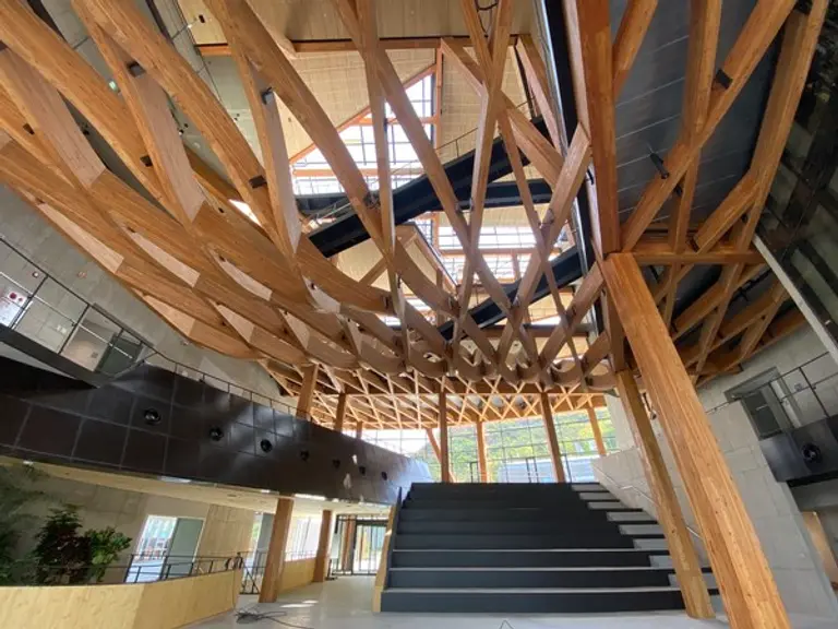 GS건설이 시공한 서울대 해동첨단공학관 내부사진 (사진. GS건설 제공)