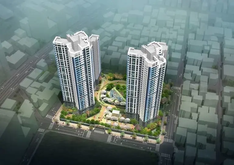 울산 남구 신정동 1151-1번지 일대 신축 아파트 조감도(사진. 동부건설)