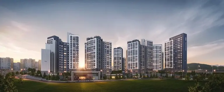 더샵 신부센트라 투시도 (사진. 포스코이앤씨)