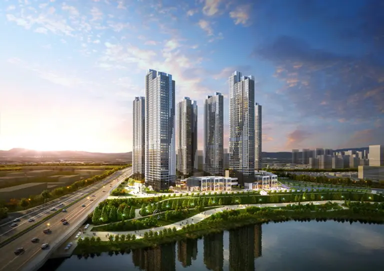 고양 장항 유보라 투시도 (사진. 반도건설)