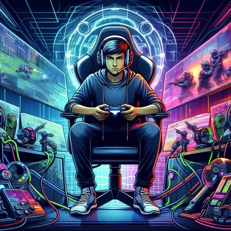 프로게이머 / Copilot Designer