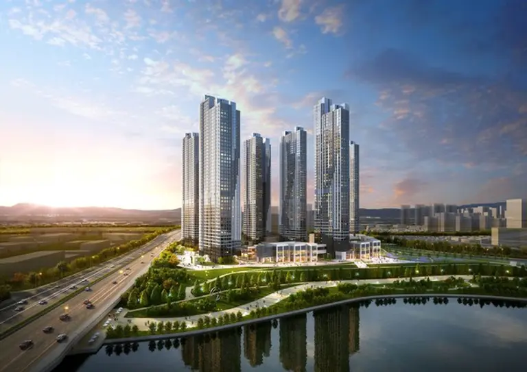 고양 장항 유보라 투시도(사진. 반도건설)