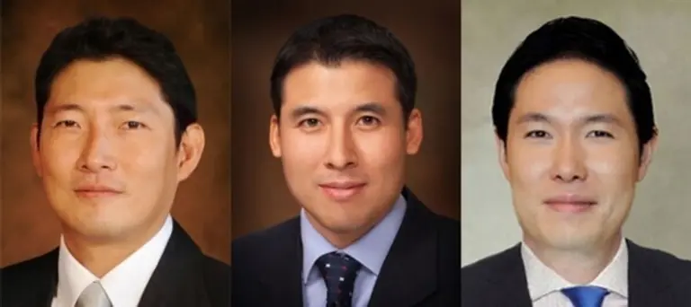 갈라선 효성家 삼형제. 왼쪽부터 장남 조현준, 2남 현문, 3남 현상