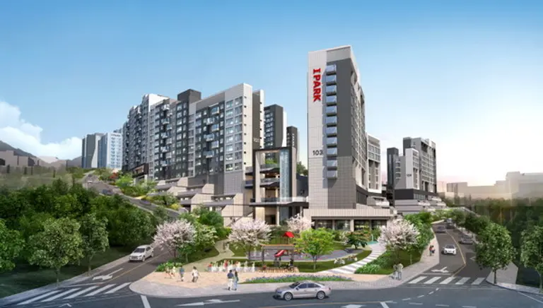 서대문 센트럴 아이파크 투시도 (사진. HDC현대산업개발)