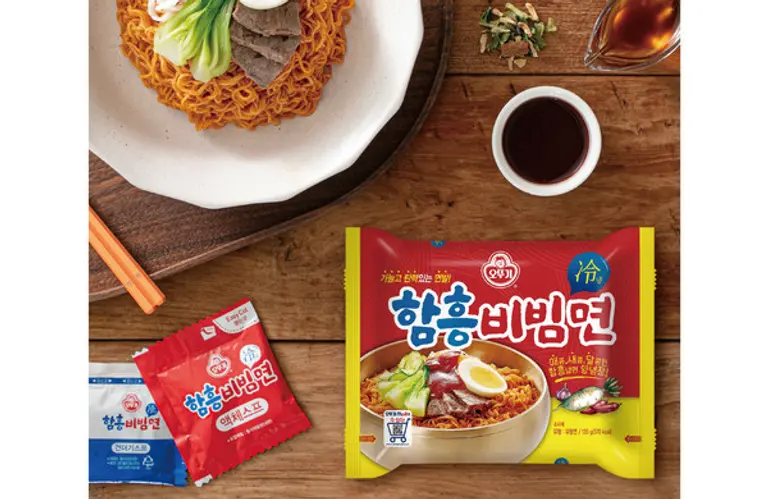 오뚜기 함흥비빔면 연출컷