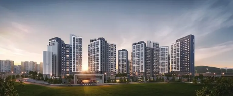 포스코이앤씨, ‘더샵 신부센트라’ 투시도