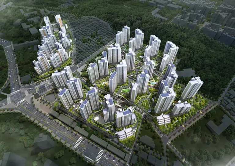 산성역 헤리스톤 조감도 (사진. 대우건설 컨소시엄)