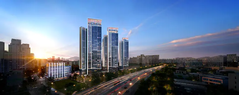 신반포12차아파트 재건축사업 투시도 (사진. 롯데건설)