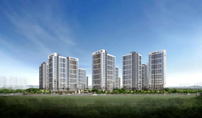 힐스테이트 오산더클래스 투시도 (사진. 현대엔지니어링)