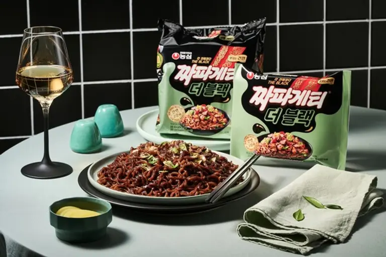 농심 짜파게티 더블랙 연출컷