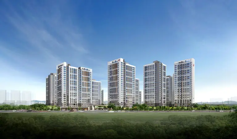 힐스테이트 오산더클래스 투시도 (사진. 현대건설)