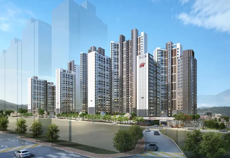 힐스테이트 금오더퍼스트 투시도 (사진. 현대건설)