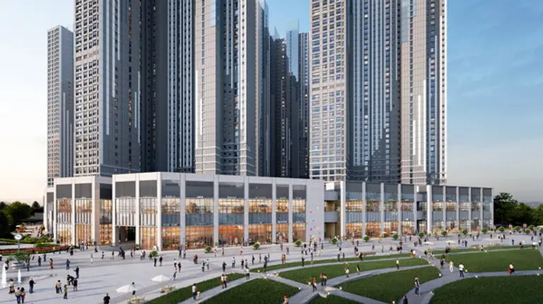 고양 장항 카이브 유보라 상업시설투시도 (사진. 반도건설)