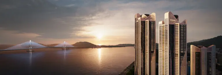 블랑써밋74 옥탑 상단부 석경 투시도 (사진. 대우건설)