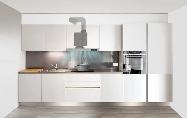 DL이앤씨와 힘펠이 공동 개발한 주방 후드 ‘디 사일런트 후드