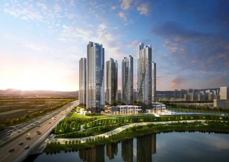 고양 장항 카이브 유보라 투시도 (사진. 반도건설)