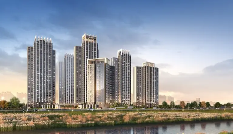 ‘잠실우성4차’ 재건축 사업 단지 투시도 (사진제공. DL이앤씨)