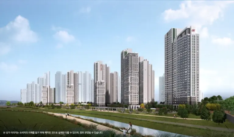 힐스테이트 도안리버파크 투시도