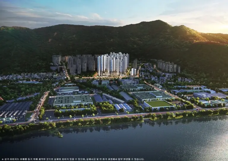 더샵 리오몬트 광역 조감도 (사진. 포스코이앤씨)