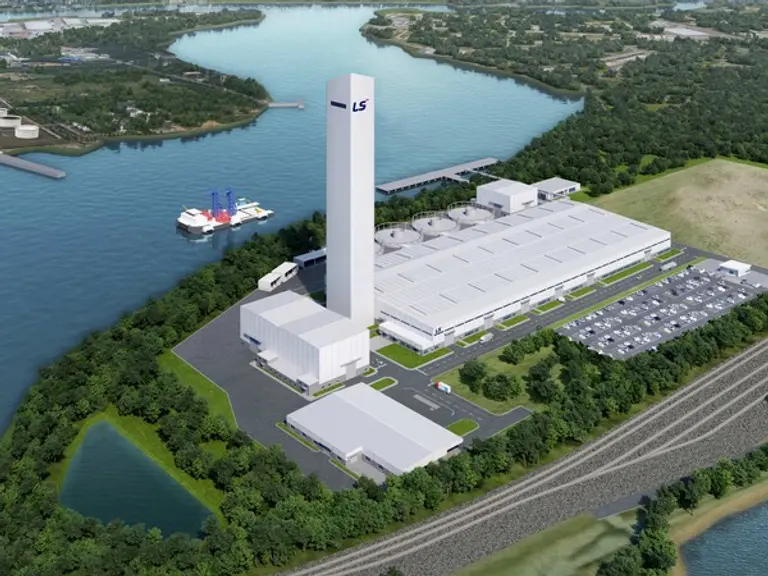  * LS전선 미국 자회사 LS그린링크의 미국 버지니아주 공장 조감도. 제공=LS전선 