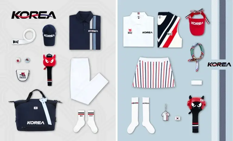 파리 올림픽 골프 국가대표 선수복이미지 (사진제공. 왁)