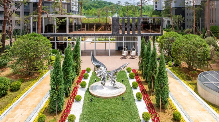 왕길역 로열파크시티 푸르지오 유럽식가든 (사진제공. DK아시아)