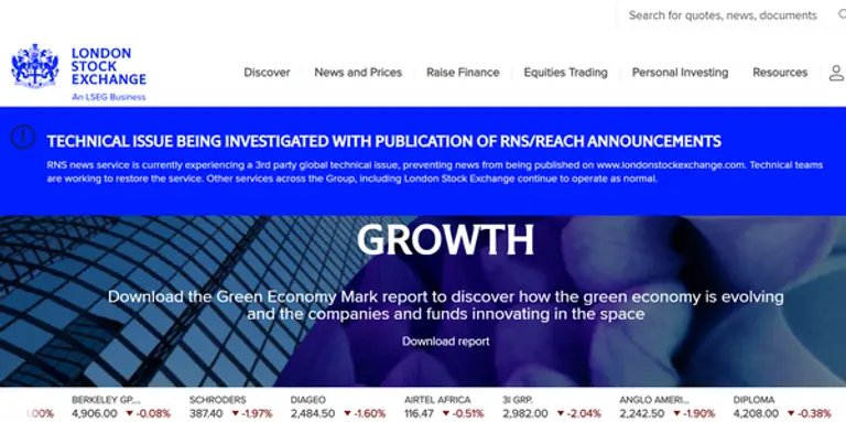 [출처: 런던증권거래소 홈페이지]