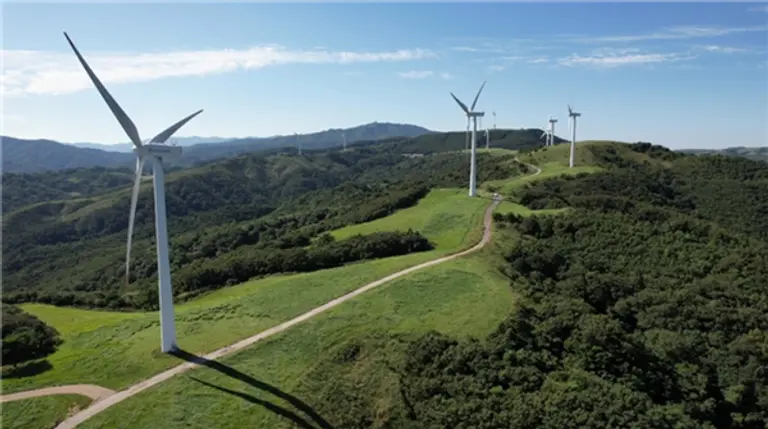 강원풍력발전 발전단지 전경. 이 사진은 기사와 무관합니다. [출처: IBK기업은행]