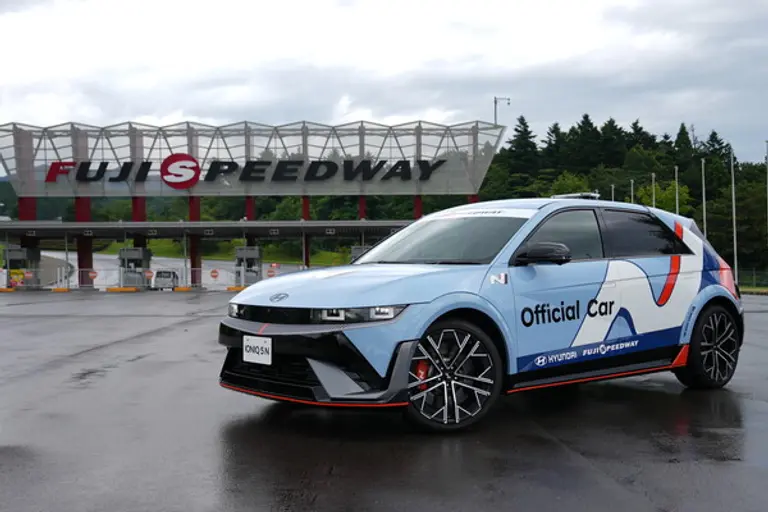 후지 스피드웨이 서킷 공식 차량으로 선정된 아이오닉 5 N